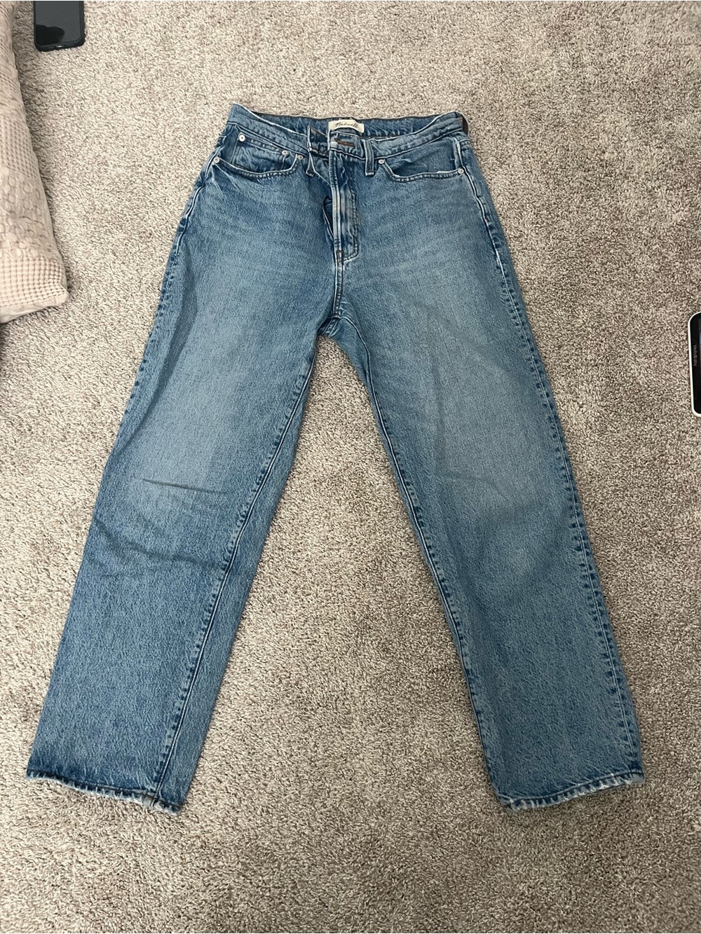 Madewell Perfect Vintage Straight Jean - Medium Wash